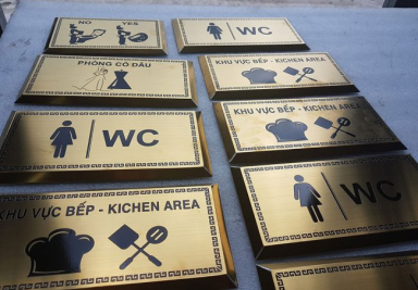 Thiết Kế Bảng Tên Phòng Ban Tại Thủ Dầu Một - Bình Dương