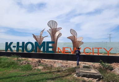 THI CÔNG CỔNG CHÀO DỰ ÁN K-HOME NEWCITY (KIM OANH GROUP)