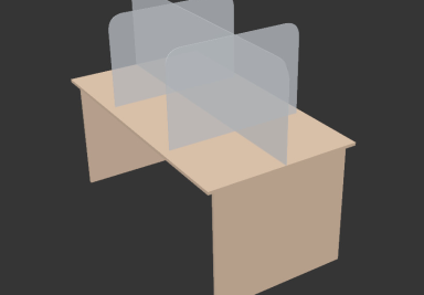 Vách mica ngăn giọt bắn, chống dịch Covid - 19.