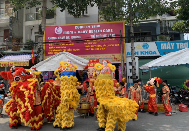 Thi công bảng hiệu MẸ & BÉ TẠI THỦ DẦU MỘT, BD