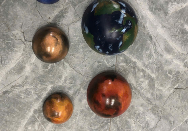 Trang trí đen led neon