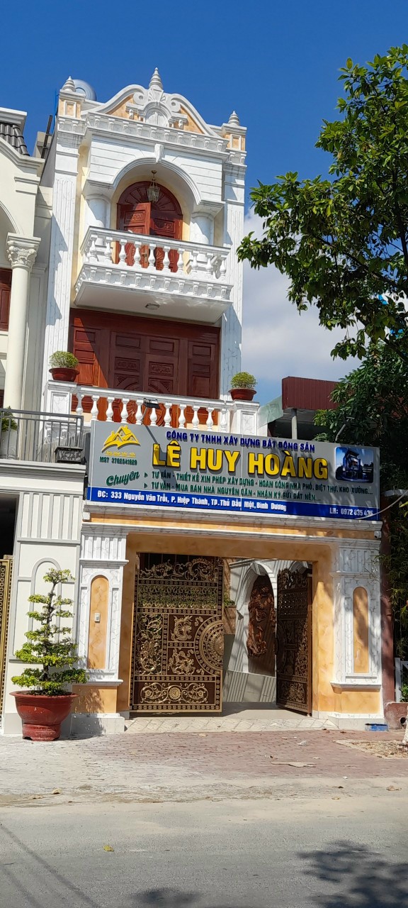 THIẾT KẾ THI CÔNG BẢNG HIỆU CHO CÔNG TY BẤT ĐỘNG SẢN Ở TÂN UYÊN