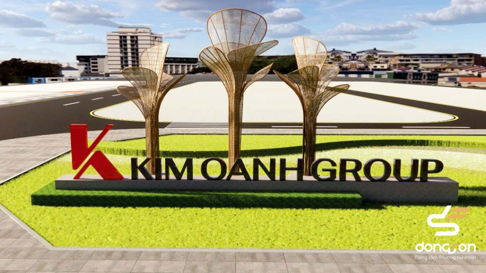 THI CÔNG CỔNG CHÀO DỰ ÁN K-HOME NEWCITY (KIM OANH GROUP)