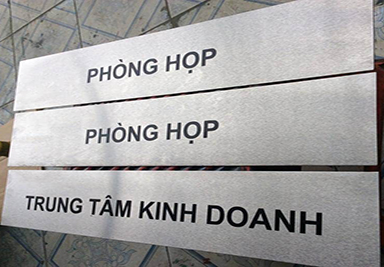 Bảng Tên Phòng Ban Cao Cấp Sang Trọng