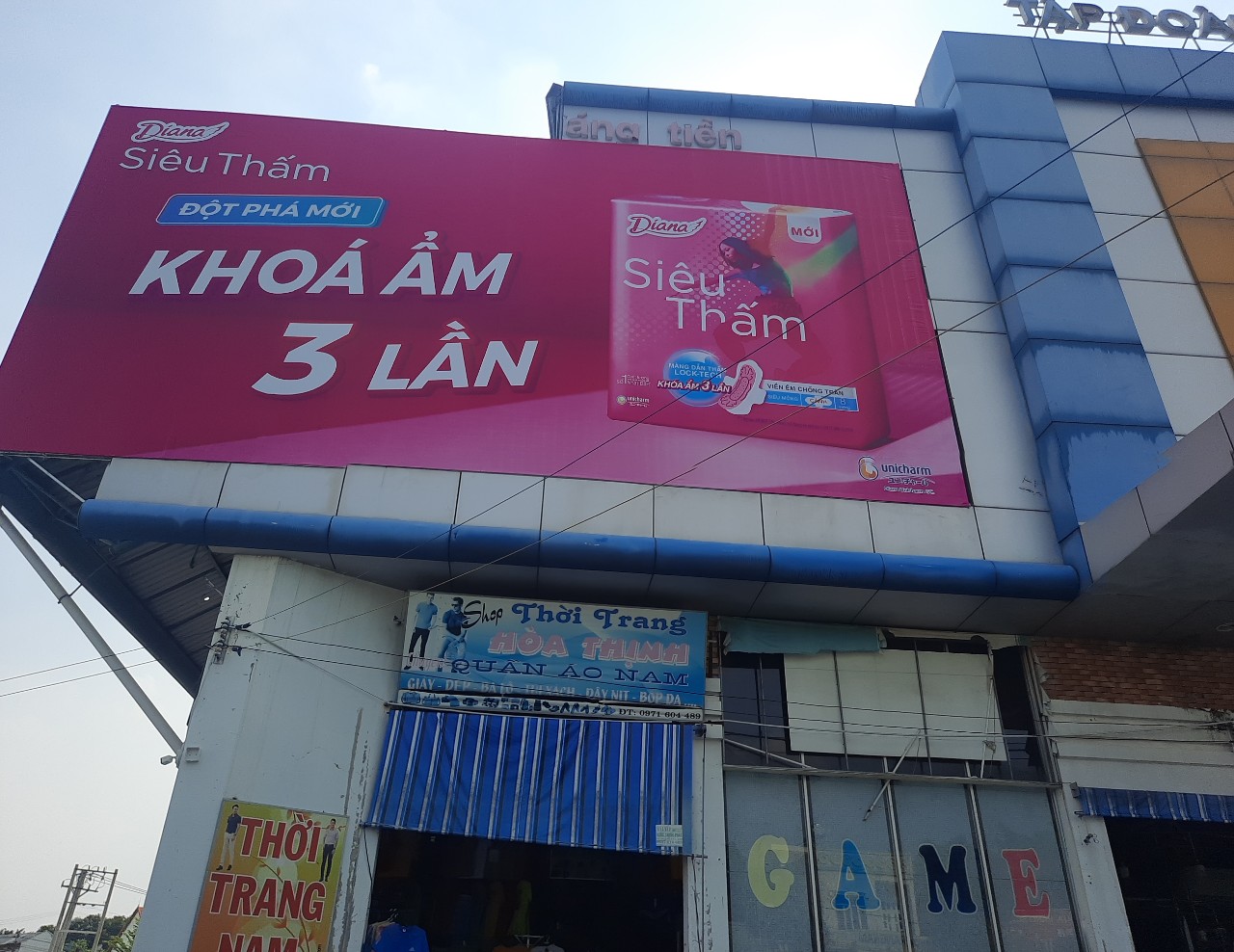 Bảng hiệu quảng cáo Siêu thị điện máy mỹ phước