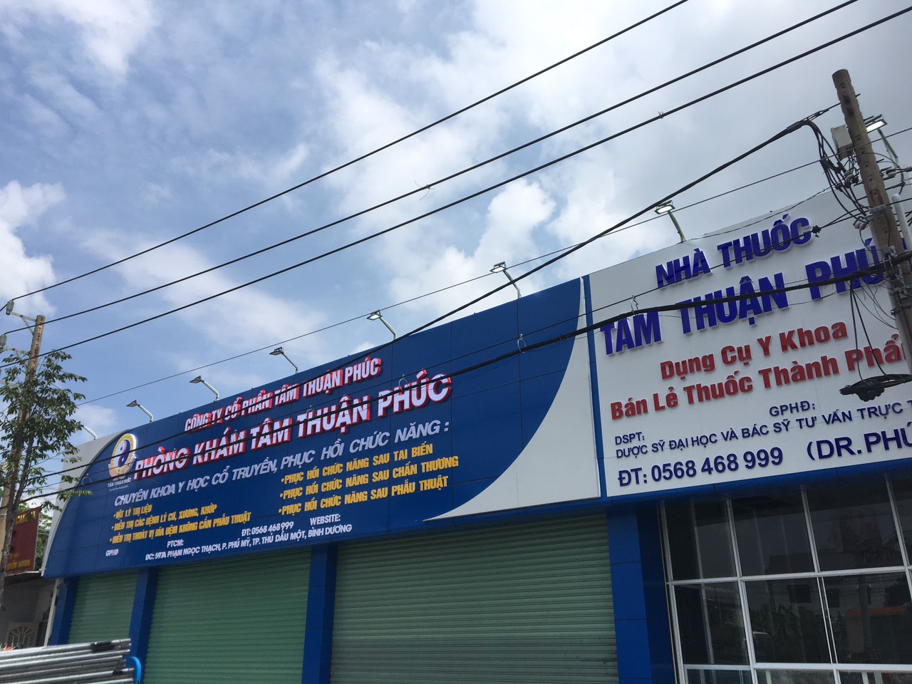 Thi công bảng hiệu PHÒNG KHÁM CHỨC NĂNG 