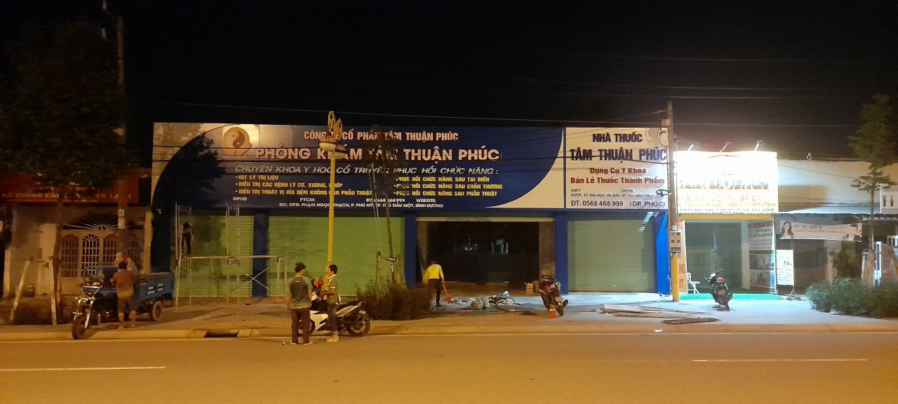 Thi công bảng hiệu PHÒNG KHÁM CHỨC NĂNG 