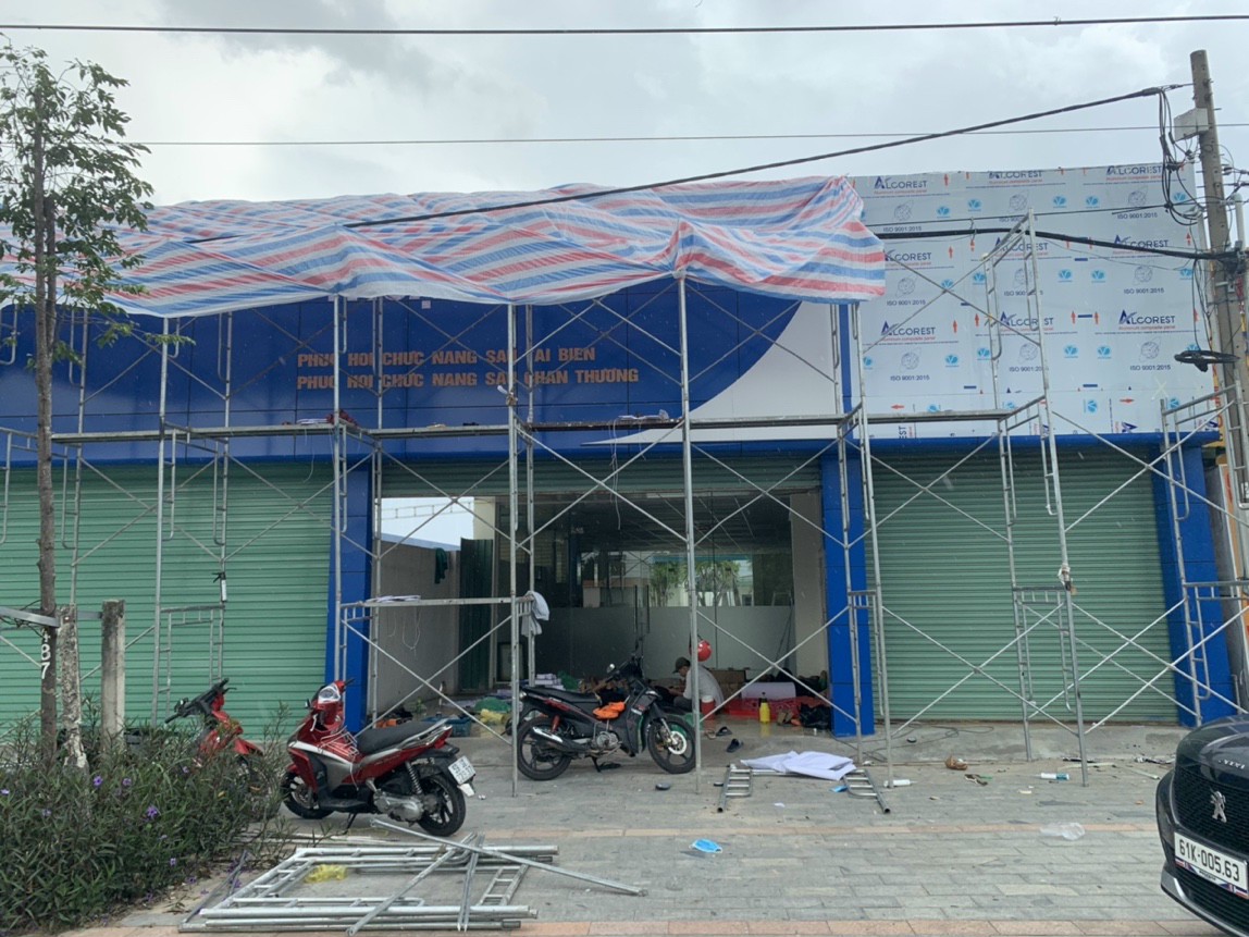 Thi công bảng hiệu PHÒNG KHÁM CHỨC NĂNG 