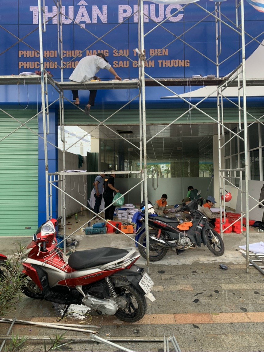Thi công bảng hiệu PHÒNG KHÁM CHỨC NĂNG 
