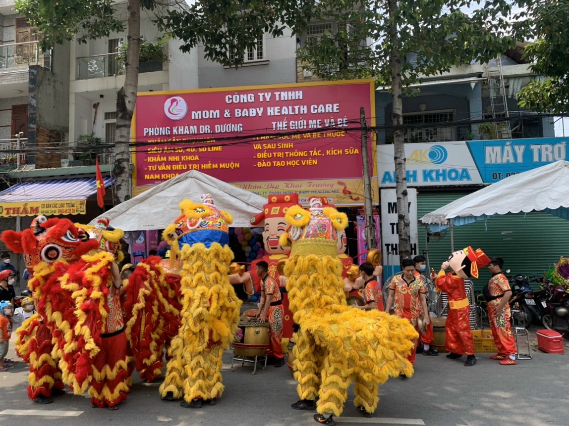 Thi công bảng hiệu MẸ & BÉ TẠI THỦ DẦU MỘT, BD