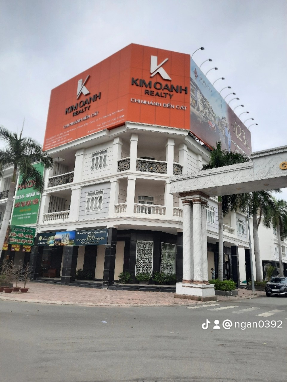 Thi công bảng hiệu Kim Oanh Group Chi Nhánh Bến Cát